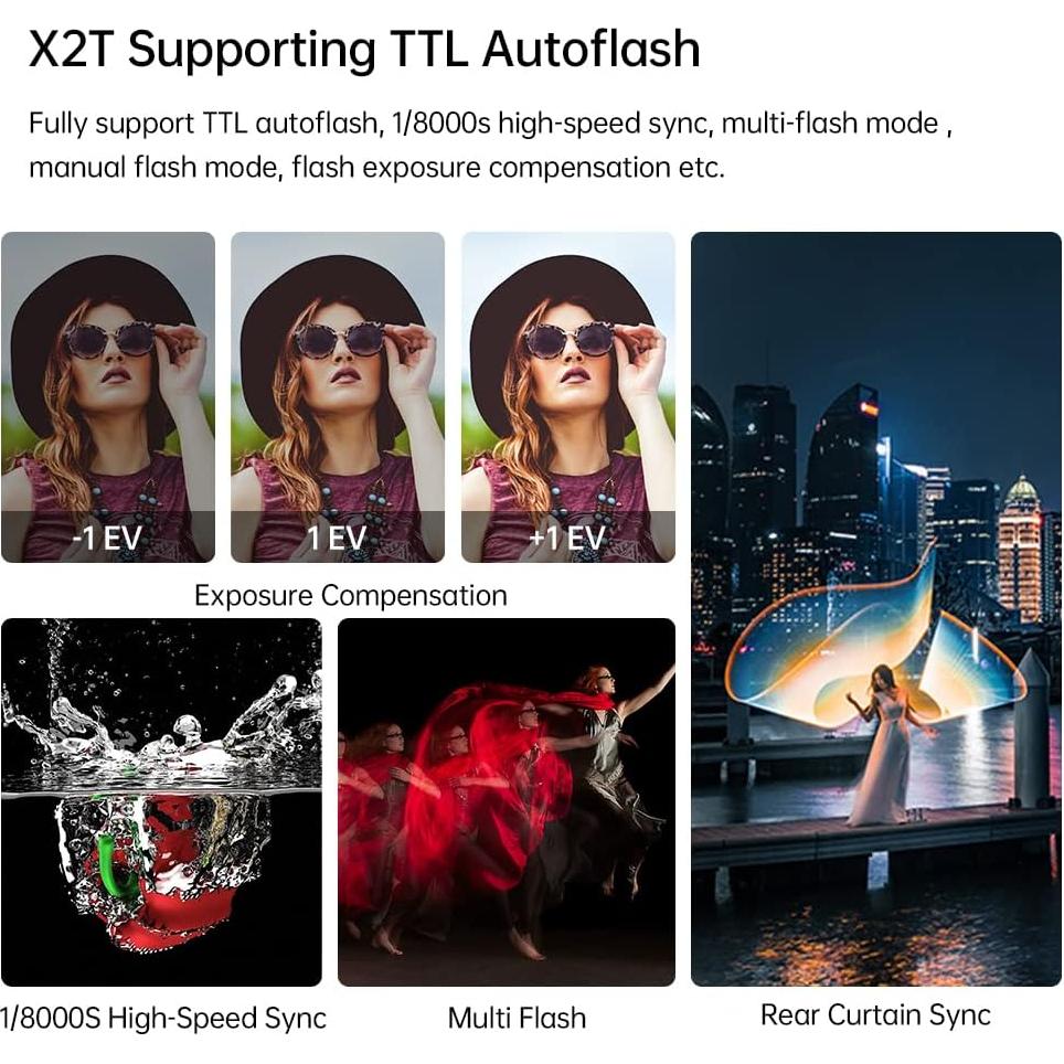 Flash Godox TT600 GN60 + Disparador X2T-S para Sony