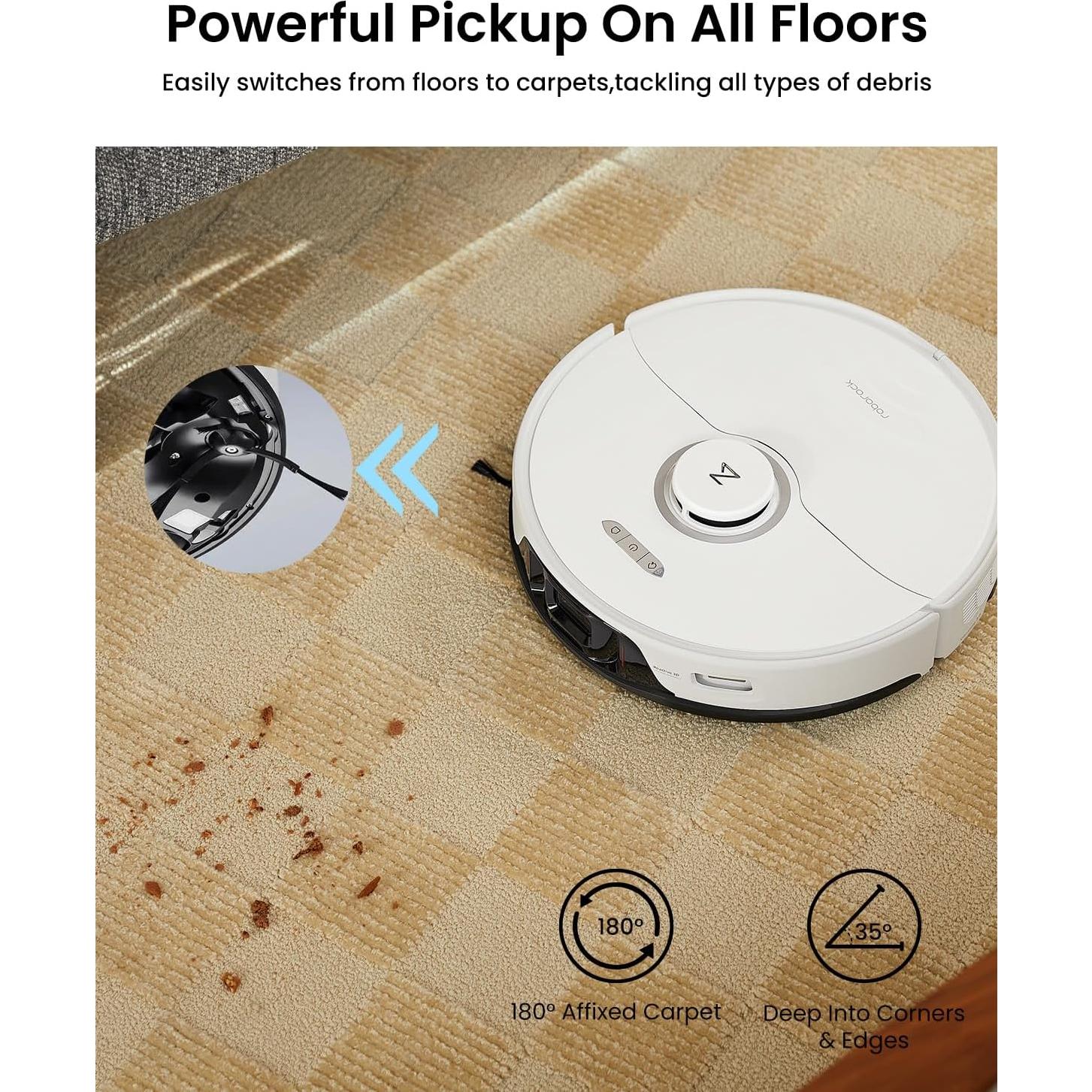 Paquete de 5 cepillos laterales Rrochio para aspiradoras Roborock