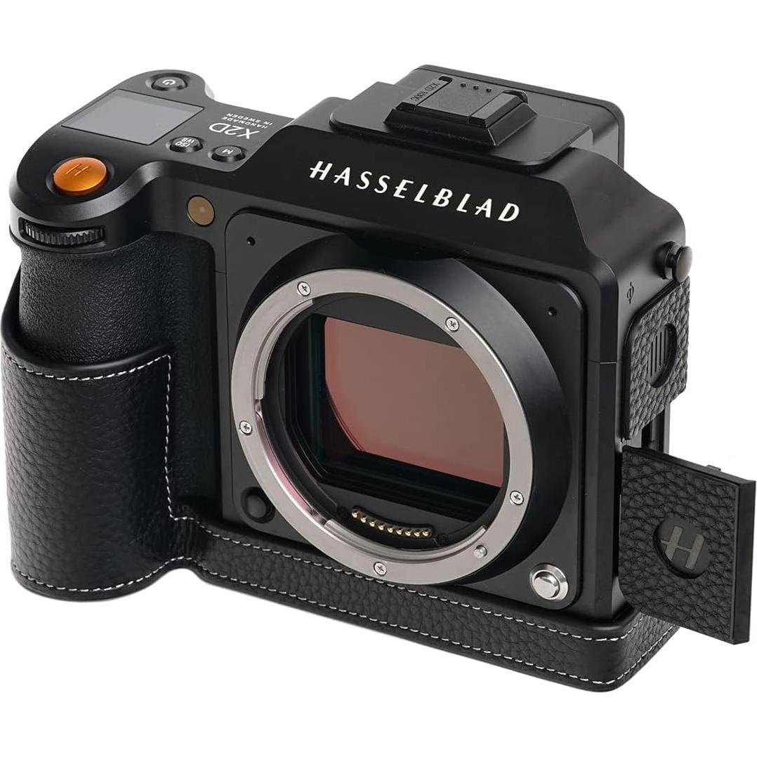 Funda de cámara BolinUS para Hasselblad X2D 100C - Cuero Negro