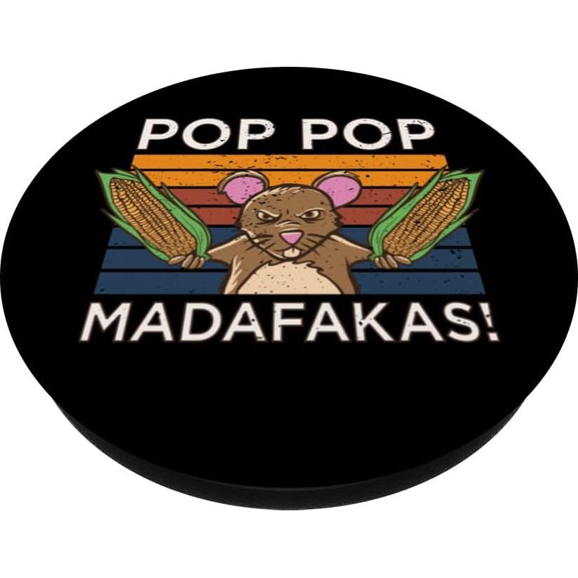 PopGrip PopSockets Ratón de Maíz Vintage 10.9x8.6 cm