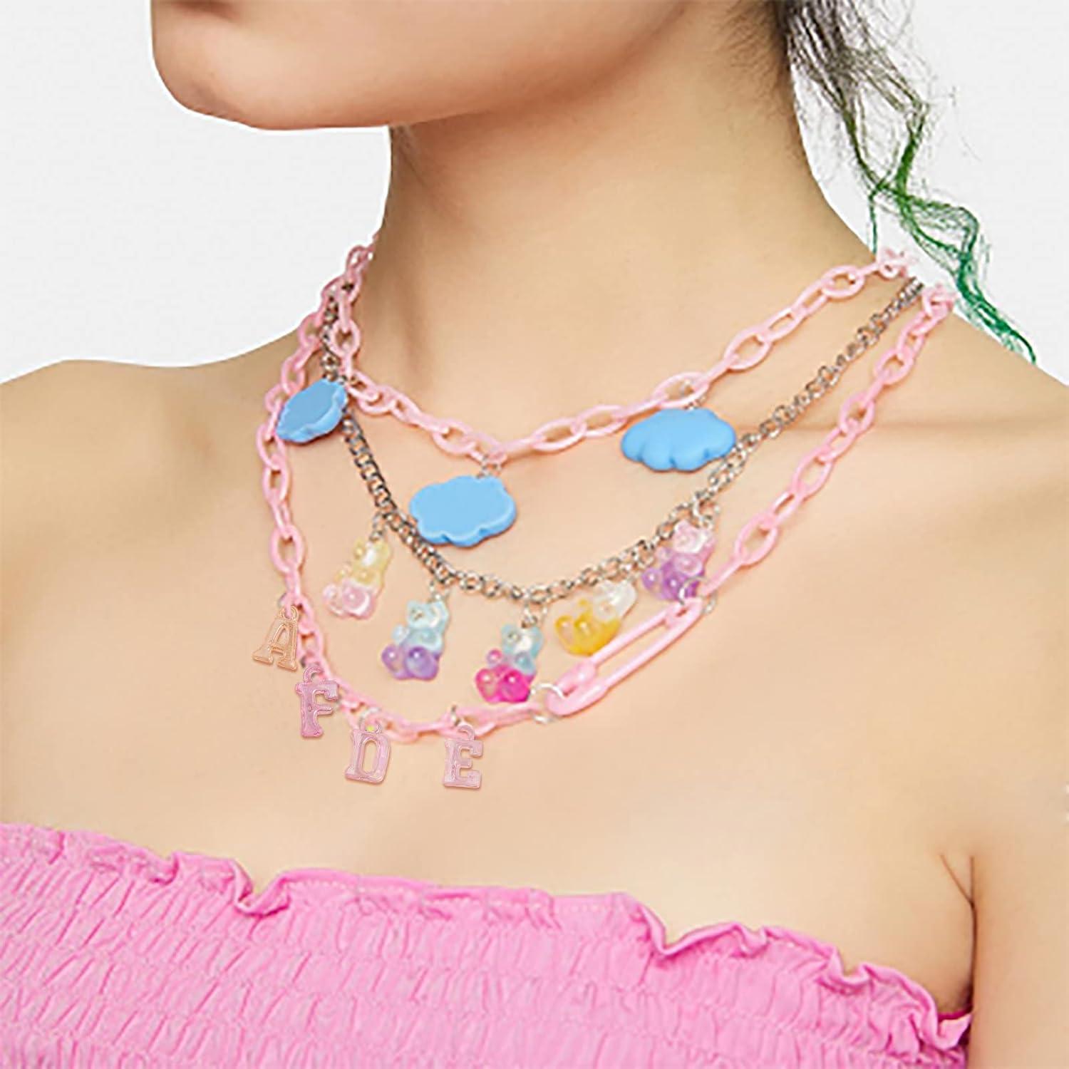 Encantos Acrílicos 1100 Pcs Letras Iniciales UR URLIFEHALL