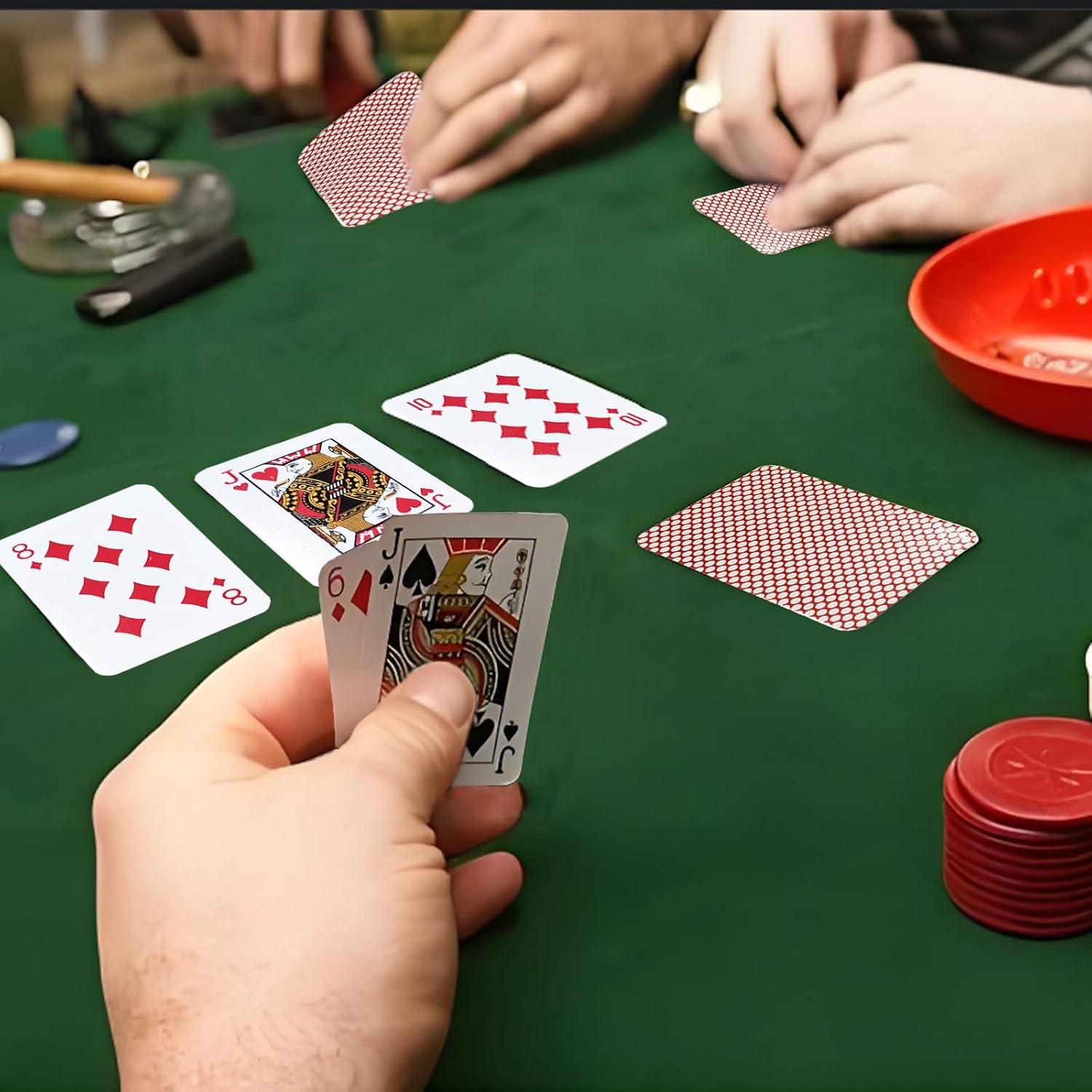 Mini Cartas de Juego VOVCIG 10 Barajas 4x3 cm Regalo Fiesta