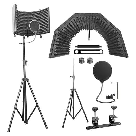 Escudo de Aislamiento de Micrófono AxcessAbles Grande 81 cm