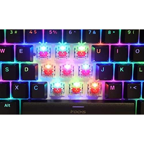 Teclado Mecánico RGB i-rocks K71M 107 Teclas PBT Negro