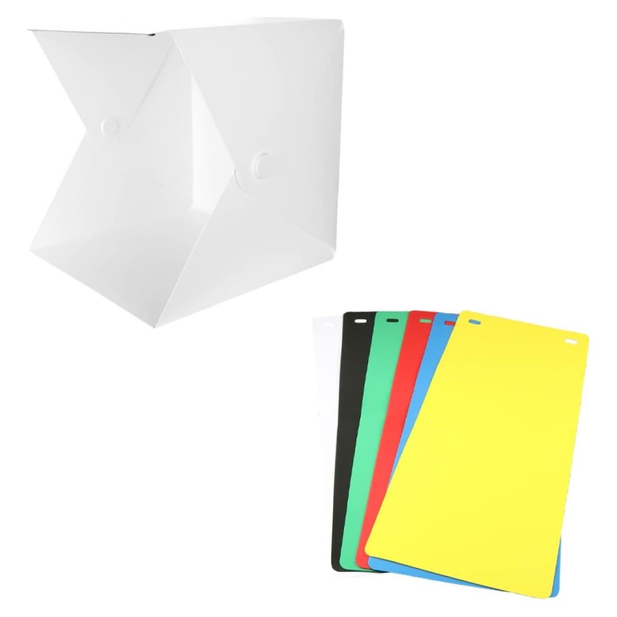 Caja de Luz LED Mini Fotografía Portátil DOITOOL 30x30cm