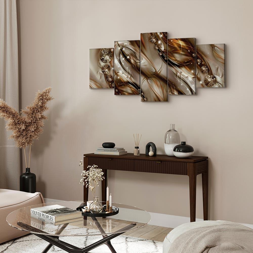 Lienzo Acústico Artgeist 5 Piezas 100x50 cm Decoración Moderna