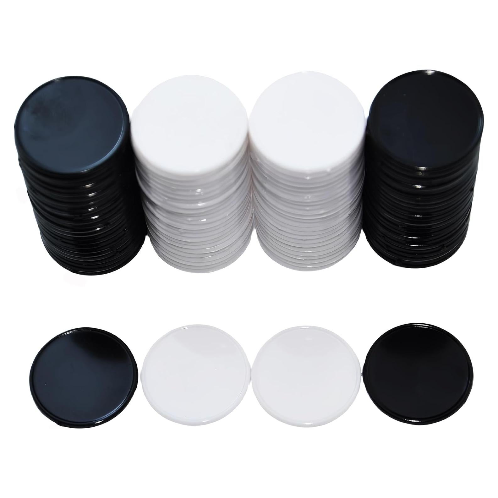 Set de 100 Fichas de Plástico SmartDealsPro 25mm con Caja