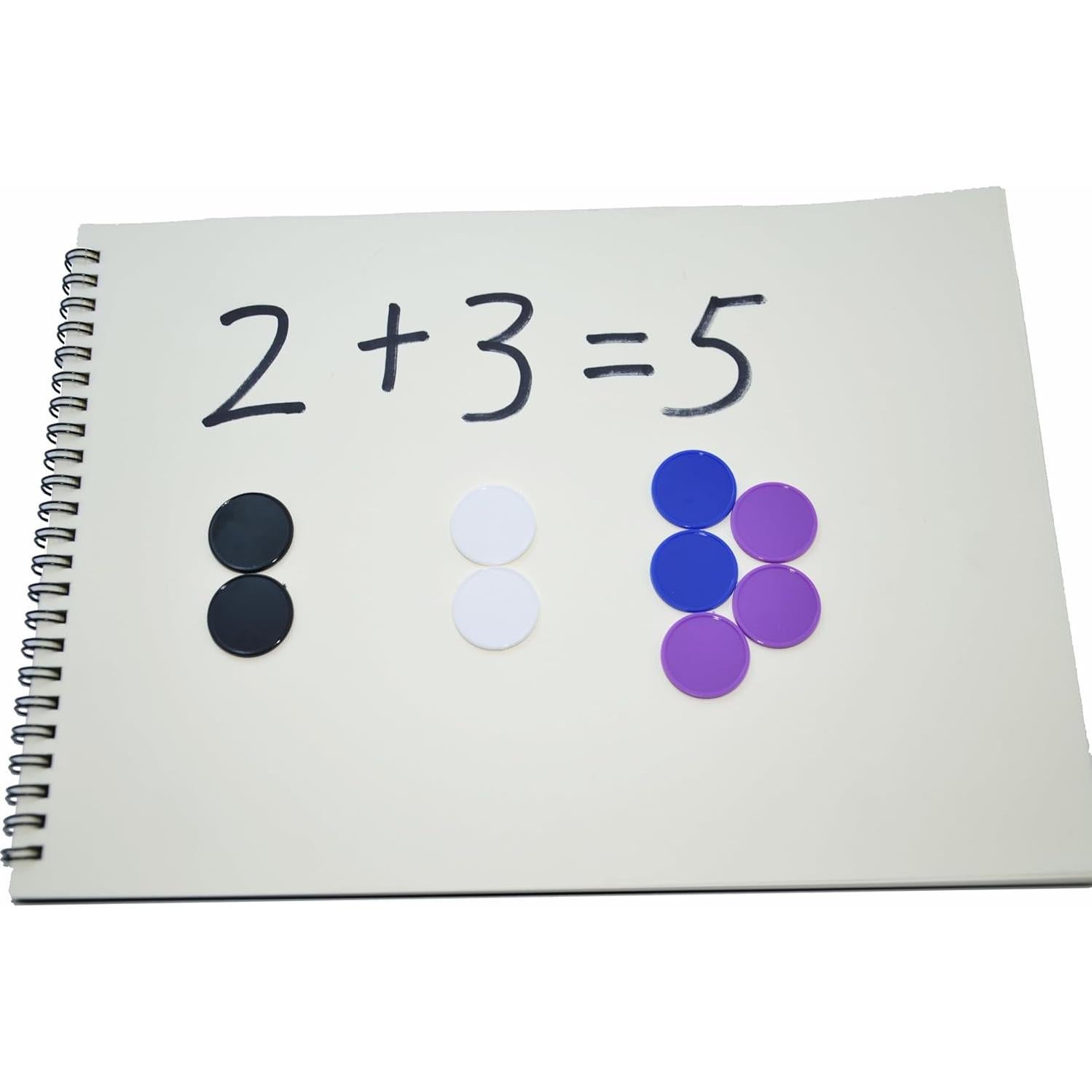 Set de 100 Fichas de Plástico SmartDealsPro 25mm 4 Colores