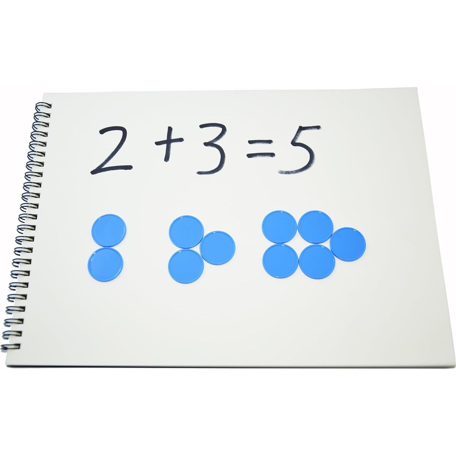 Set de 100 Fichas de Plástico SmartDealsPro 25mm Azul