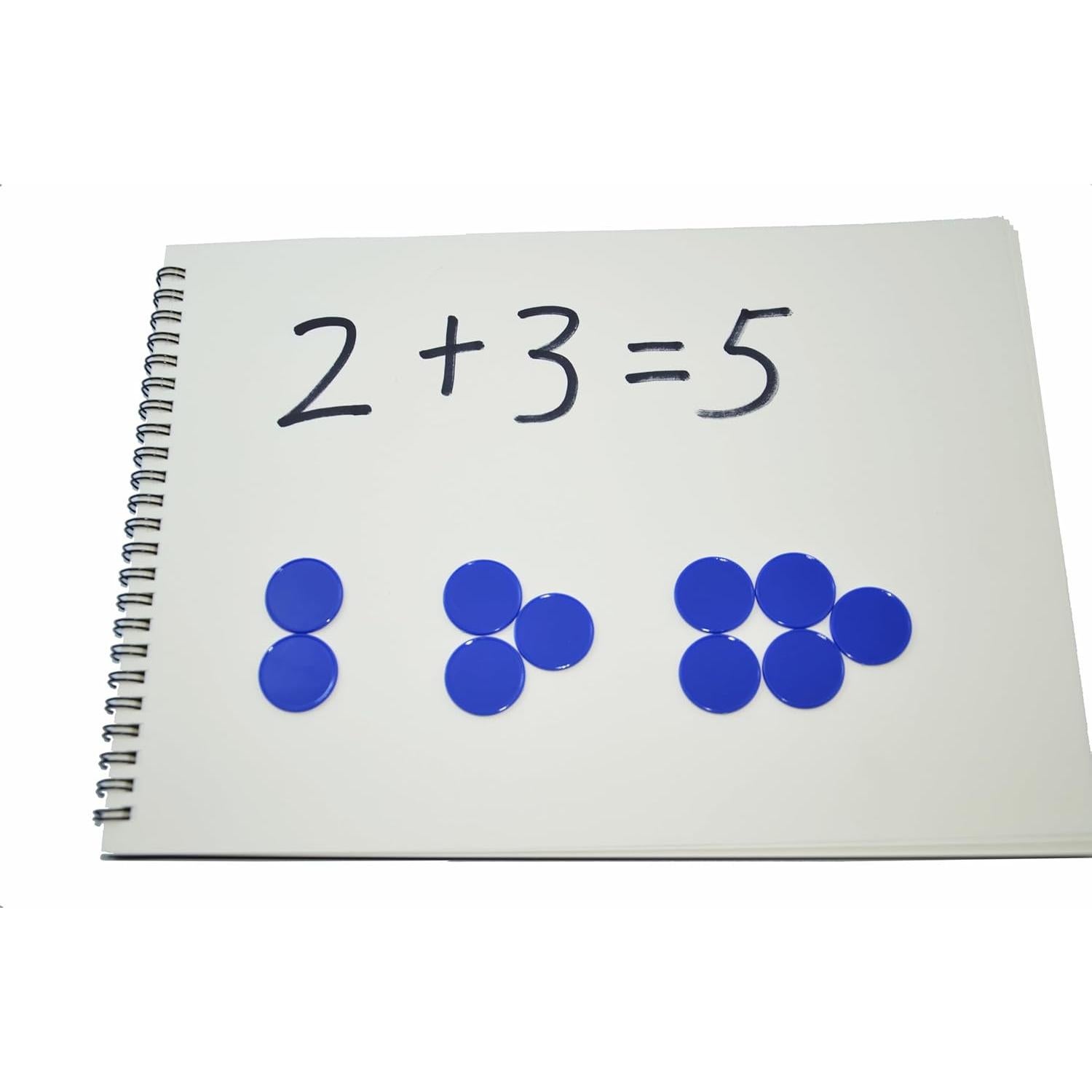 Set de 100 Fichas Plásticas 25mm SmartDealsPro Azul