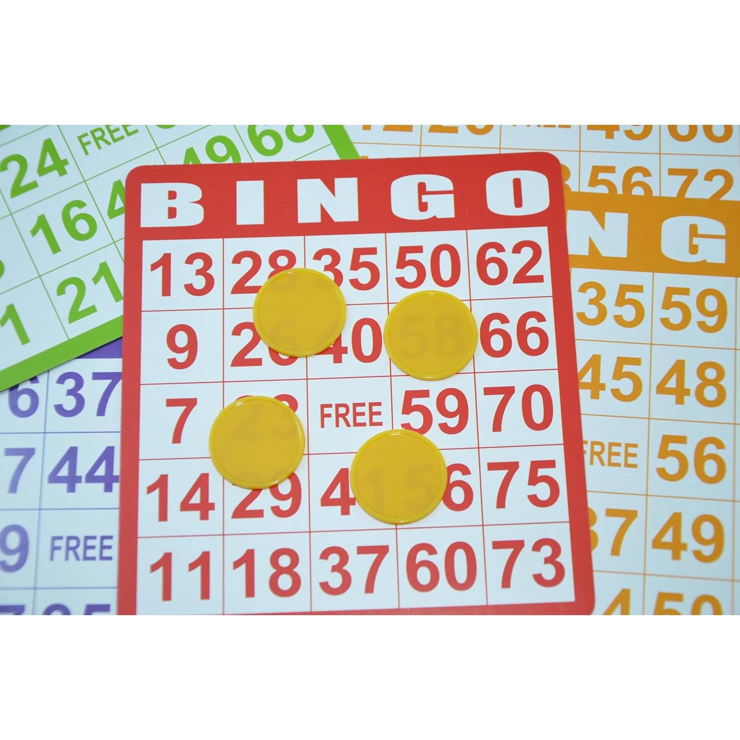 Set de 100 Fichas de Plástico 25mm Dorado - SmartDealsPro