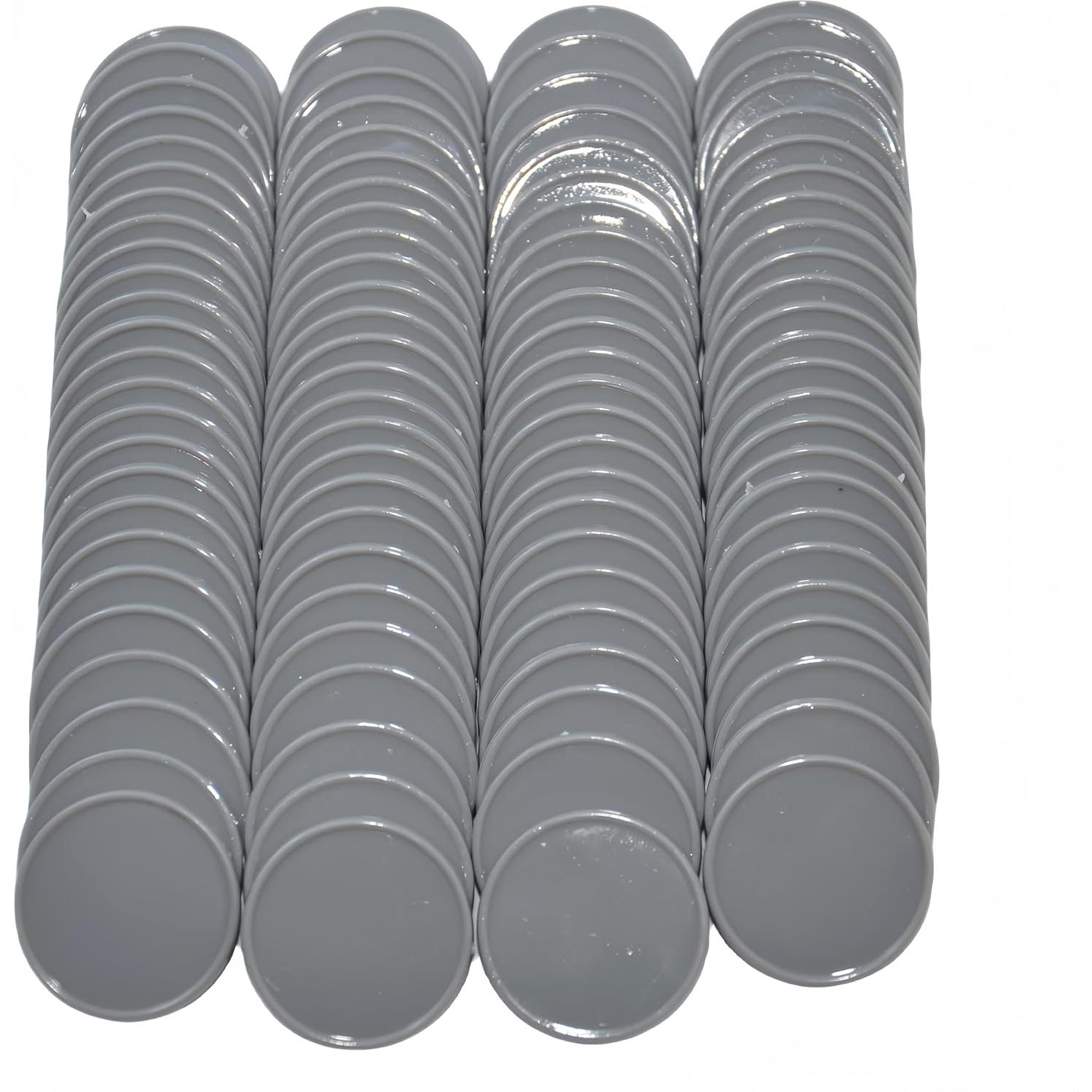 Set de 100 Fichas de Plástico 25mm SmartDealsPro con Caja