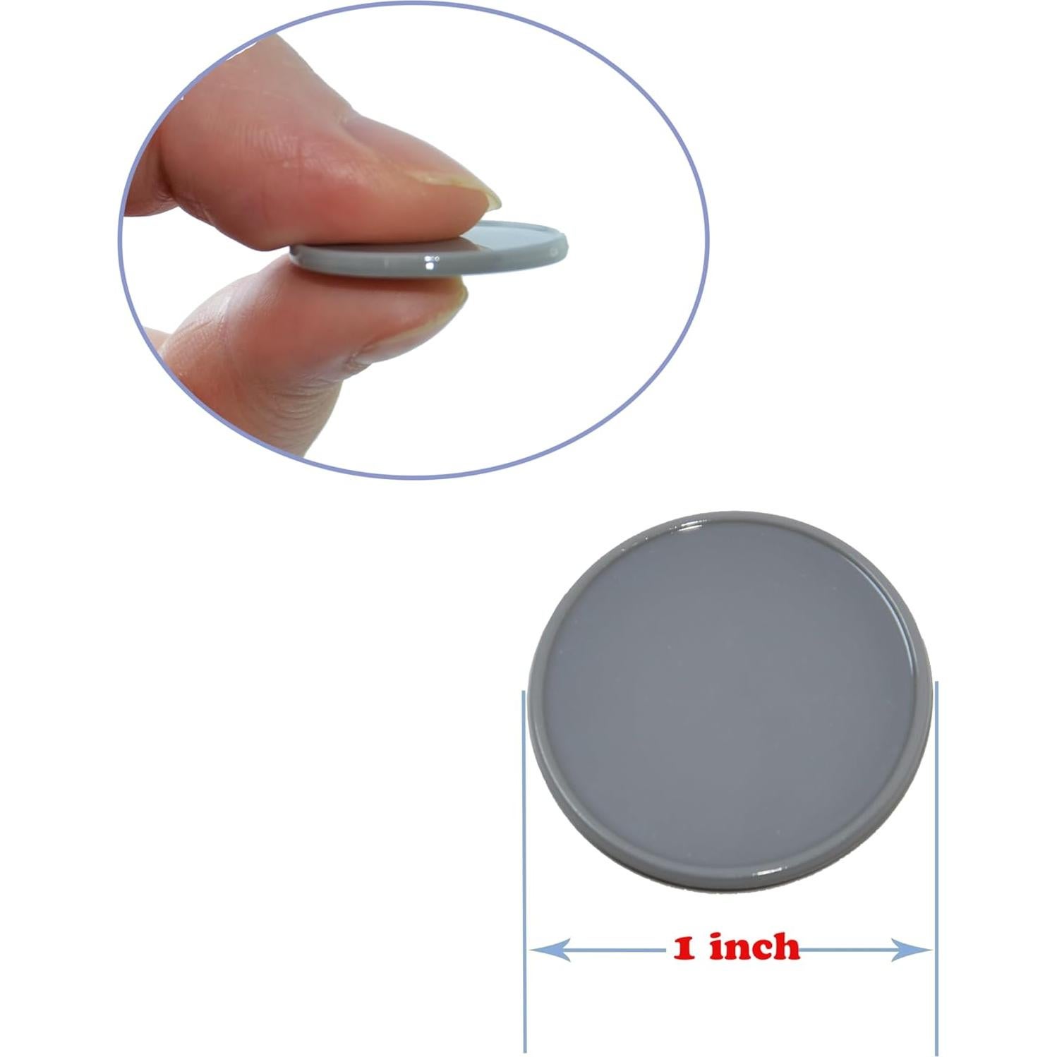 Set de 100 Fichas de Plástico 25mm SmartDealsPro con Caja