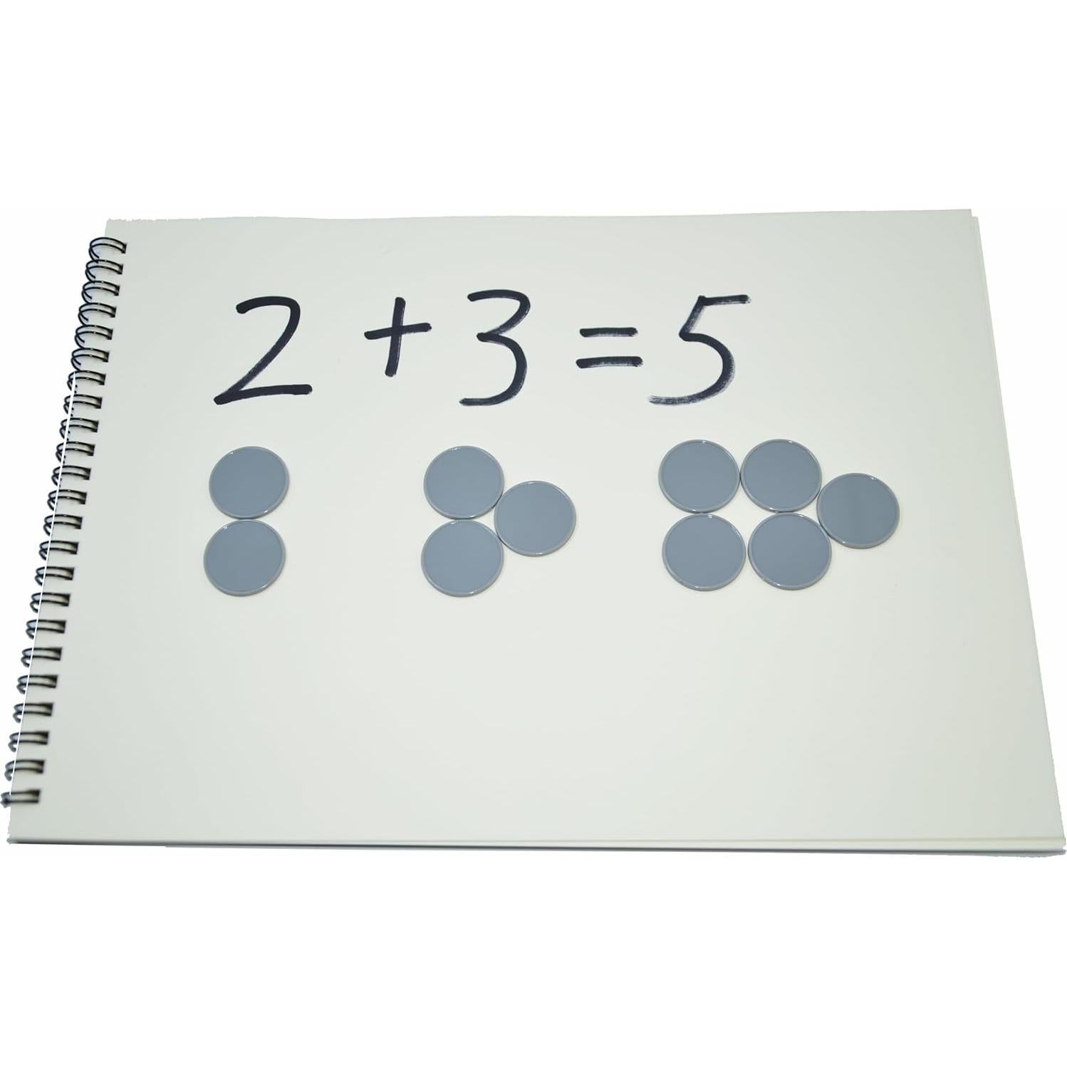 Set de 100 Fichas de Plástico 25mm SmartDealsPro con Caja