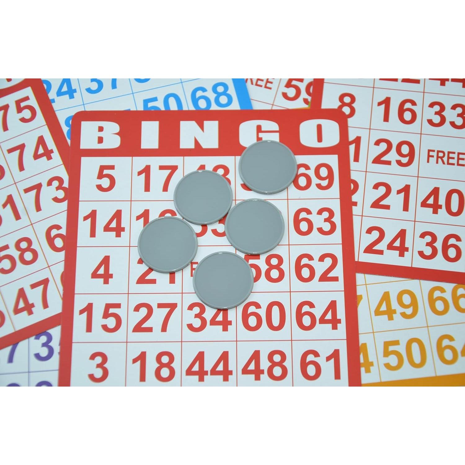 Set de 100 Fichas de Plástico 25mm SmartDealsPro con Caja