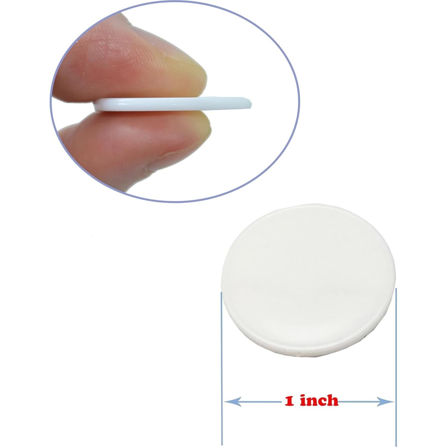 Set de 100 Fichas de Plástico SmartDealsPro 25mm con Caja