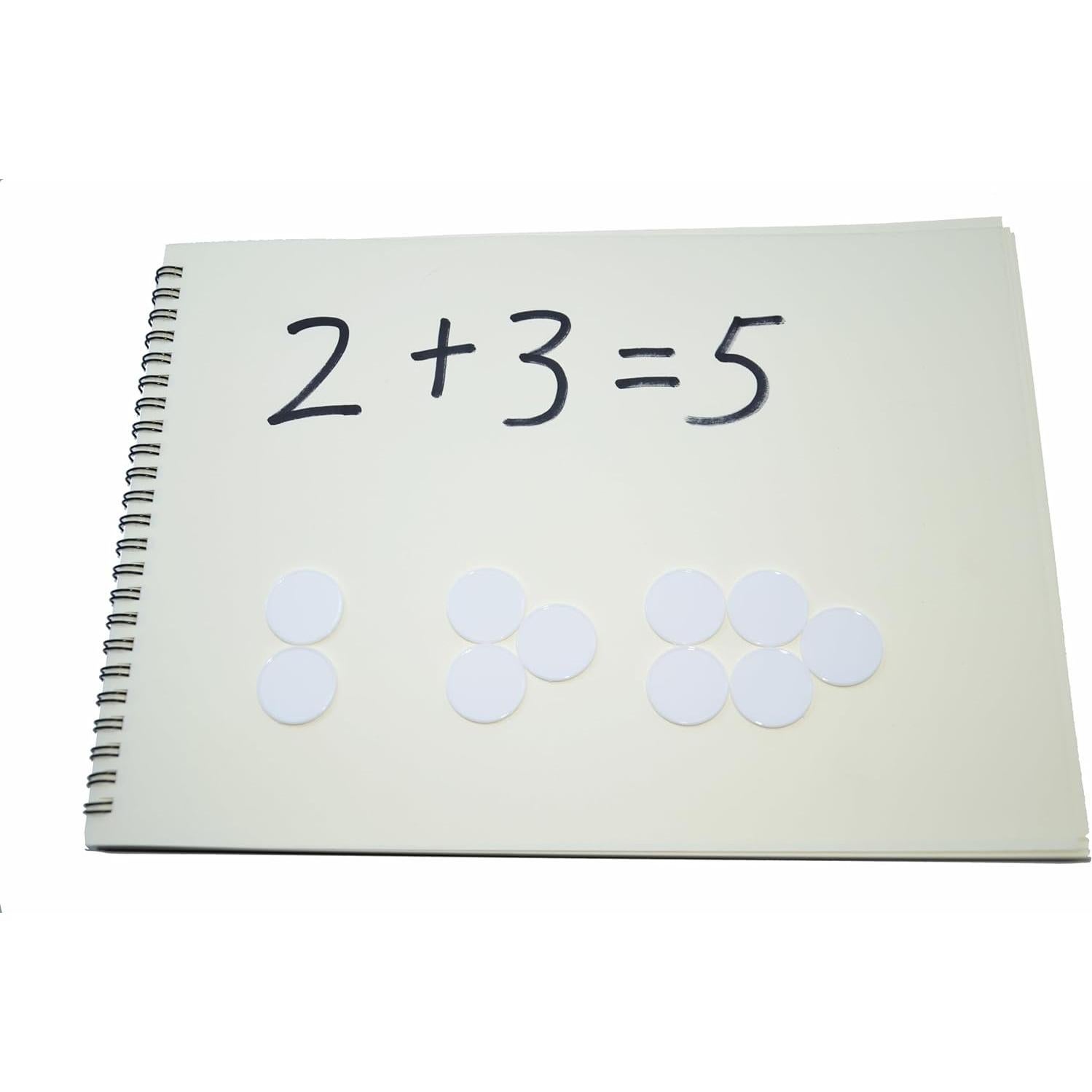 Set de 100 Fichas de Plástico SmartDealsPro 25mm con Caja