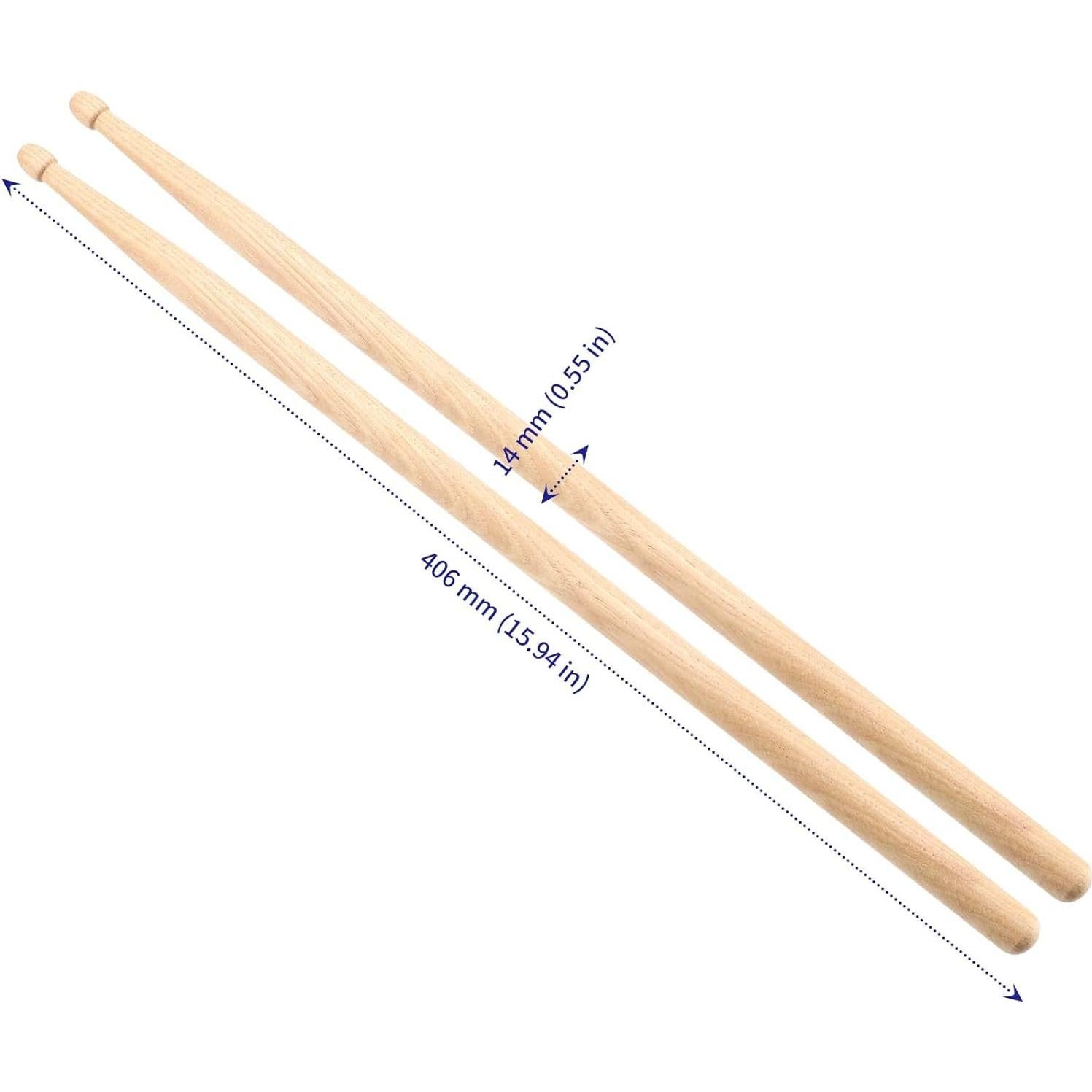 Palos de Batería SOUJAP 5A de Madera de Arce - 48 Piezas