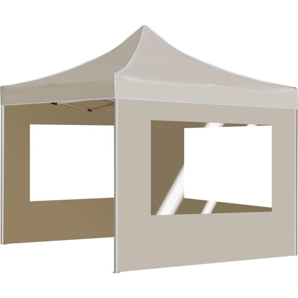 Carpa Plegable Profesional FUDUGEHMIOFWFJJ 2.9x2.9m Crema