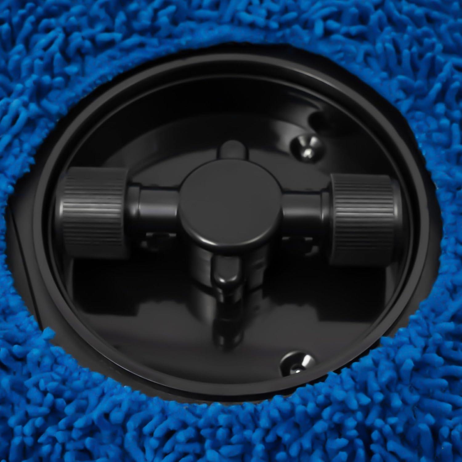 Robot Aspirador FALUSHAN Máquina de Mopa 2 en 1 Negro