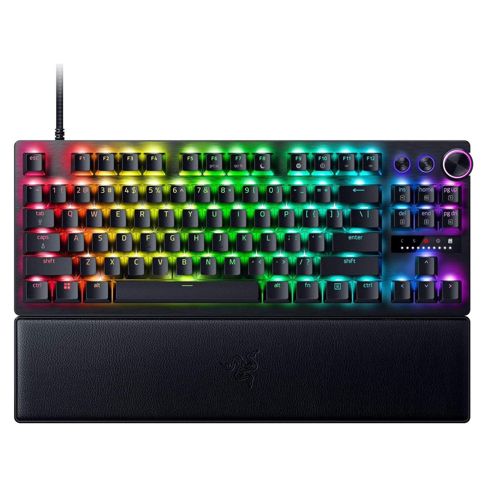 Teclado Gaming Razer Huntsman V3 Pro TKL - Ópticos Analógicos