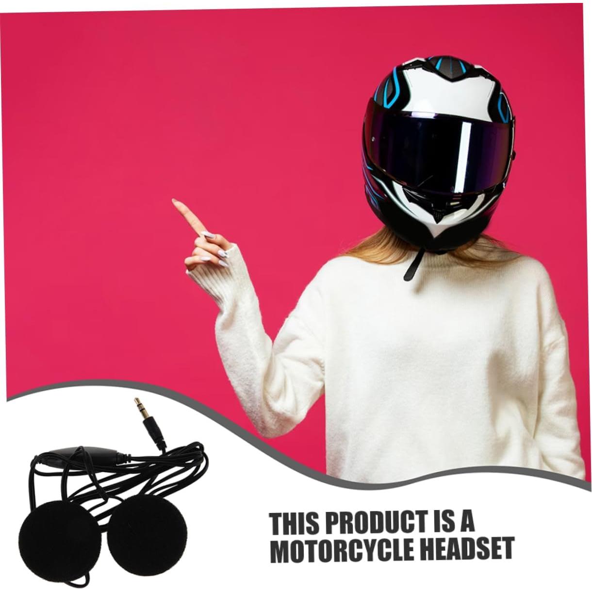 Auriculares GLEAVI para Motocicleta con Micrófono - Reducción de Ruido