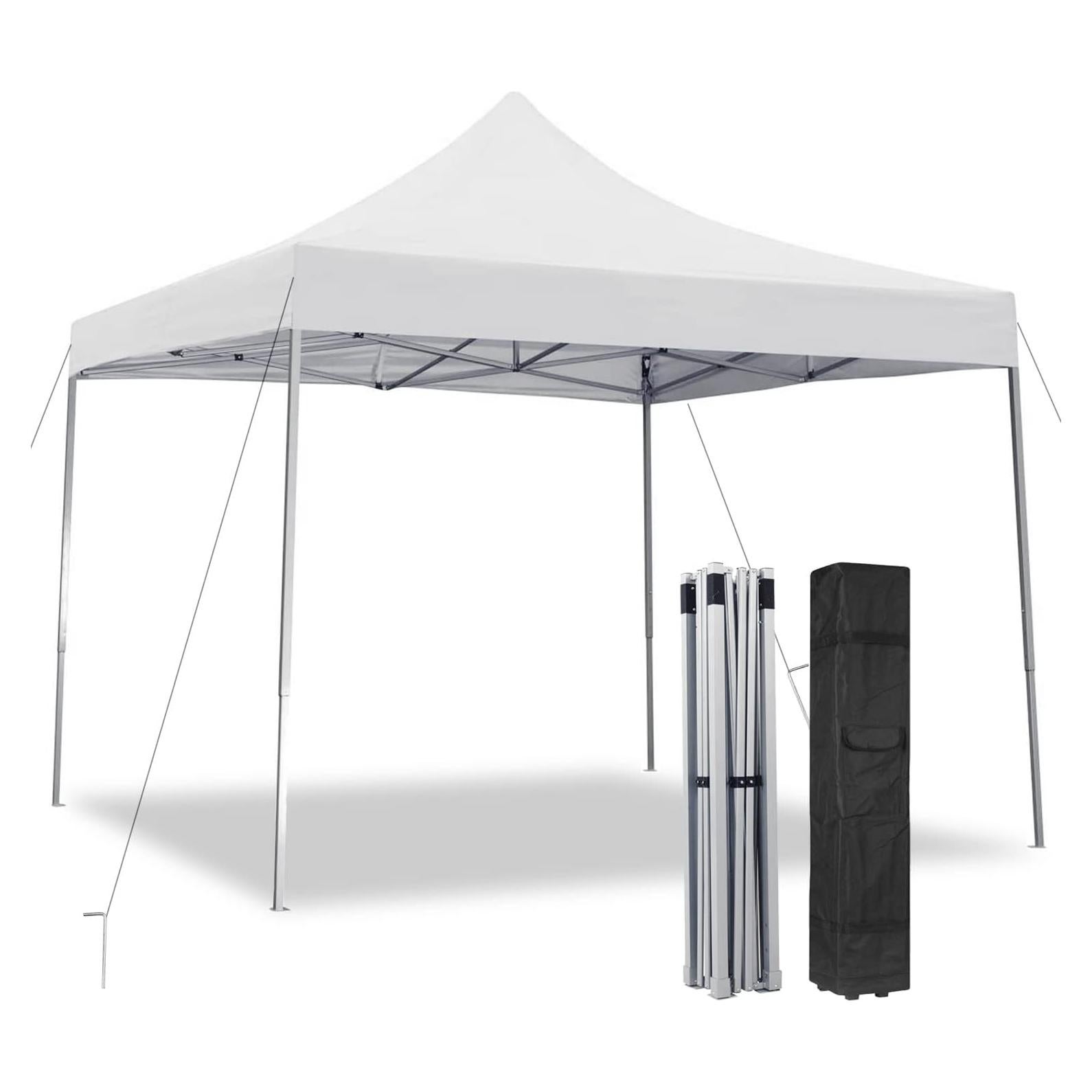 Carpa Plegable 3x3m DOIT Blanca Impermeable Ajustable