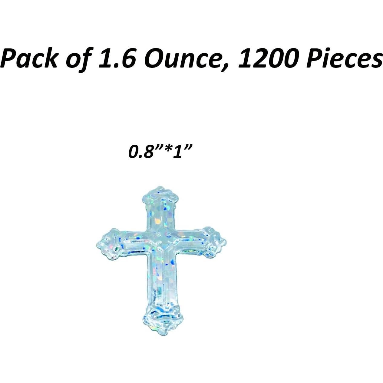 Confeti de Lentejuelas JNSAXMI Plateado para Fiestas 1200 Piezas