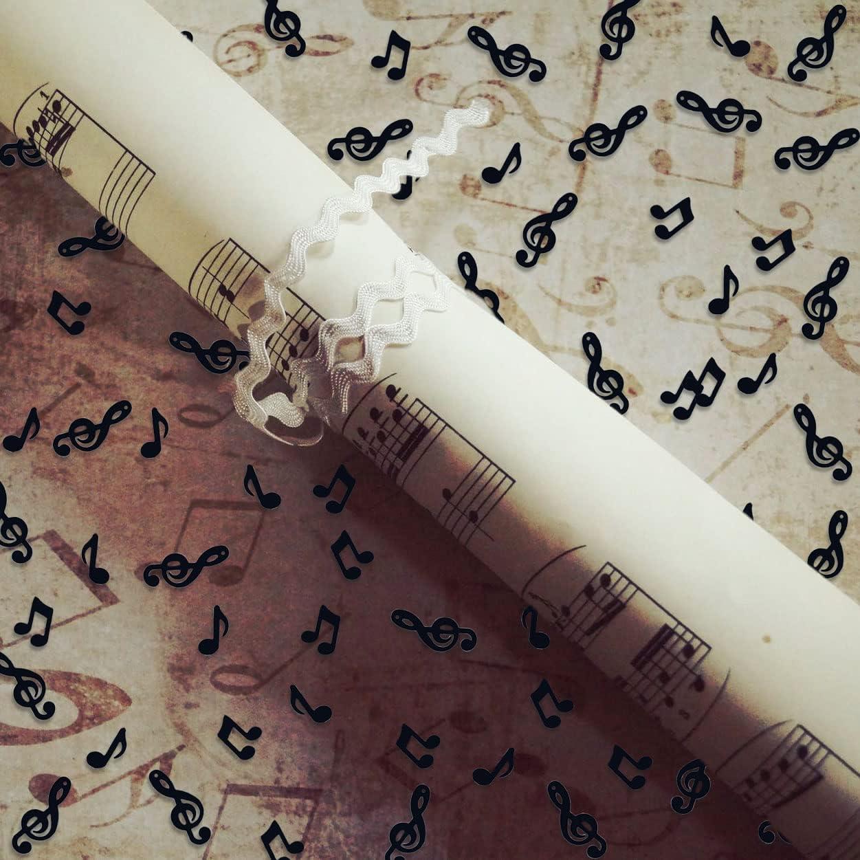 Confeti Musical JNSAXMI Clave de Sol 900 Piezas Decoración