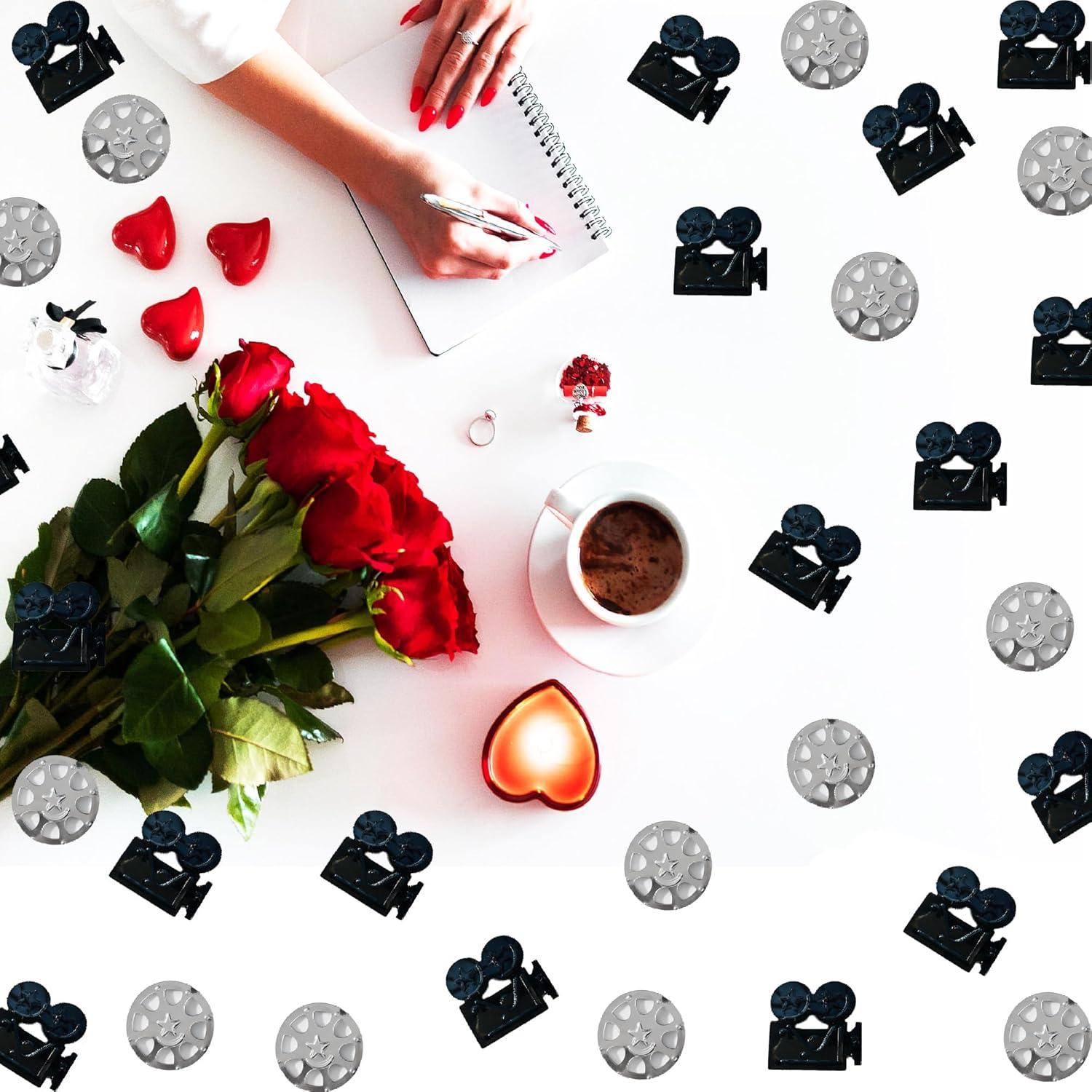 Confeti de Película JNSAXMI para Decoración de Fiesta