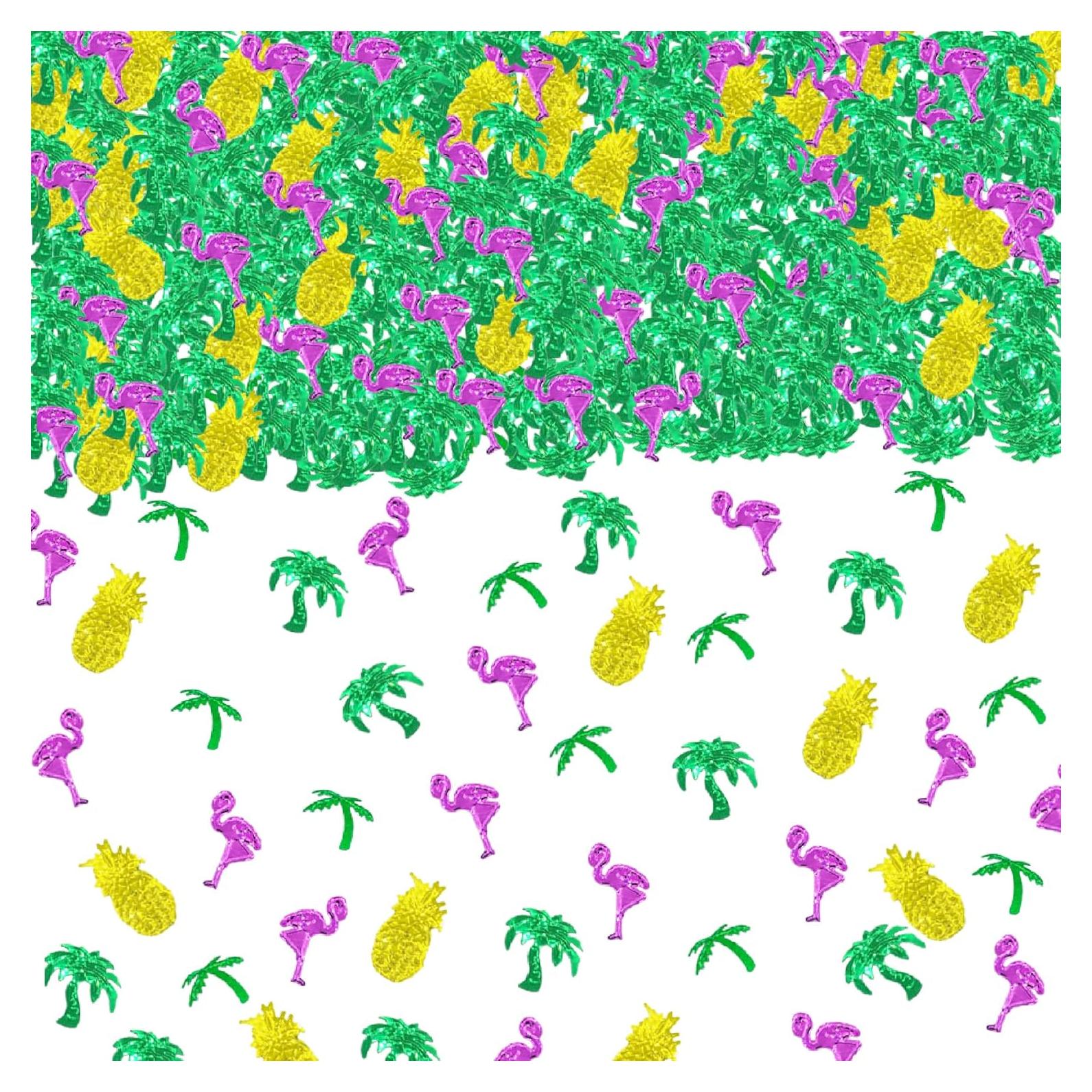 Confeti de Mesa Foil Metálico JNSAXMI Selva Tropical 1300 Pzs