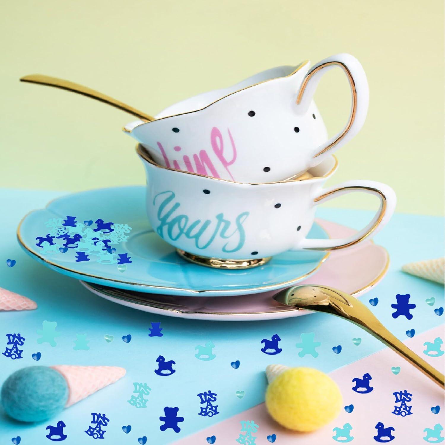 Confeti de Mesa Niña JNSAXMI Brillantina Metálica 1400 Piezas