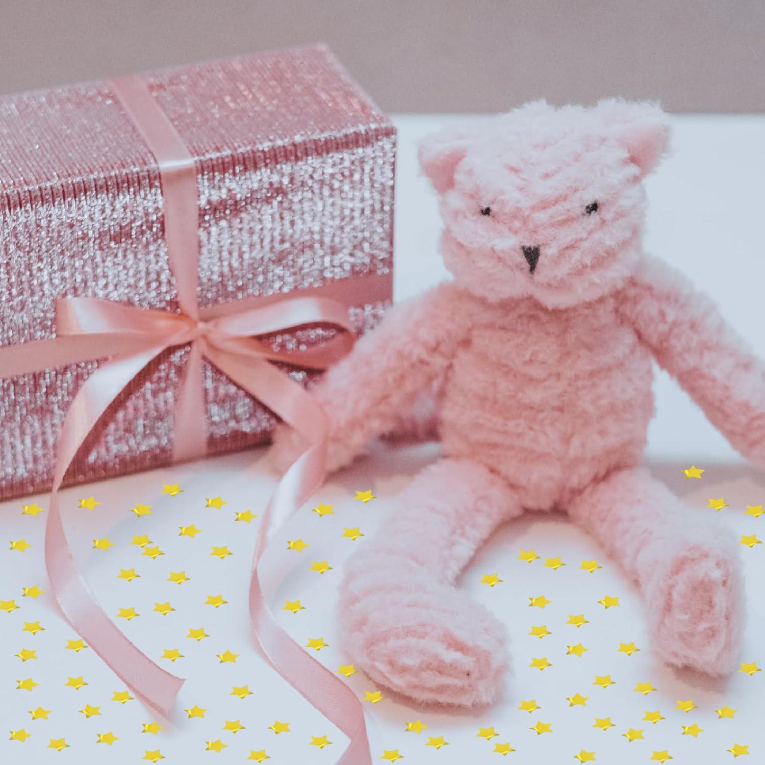 Confeti Estrella Dorada 10mm JNSAXMI para Fiestas