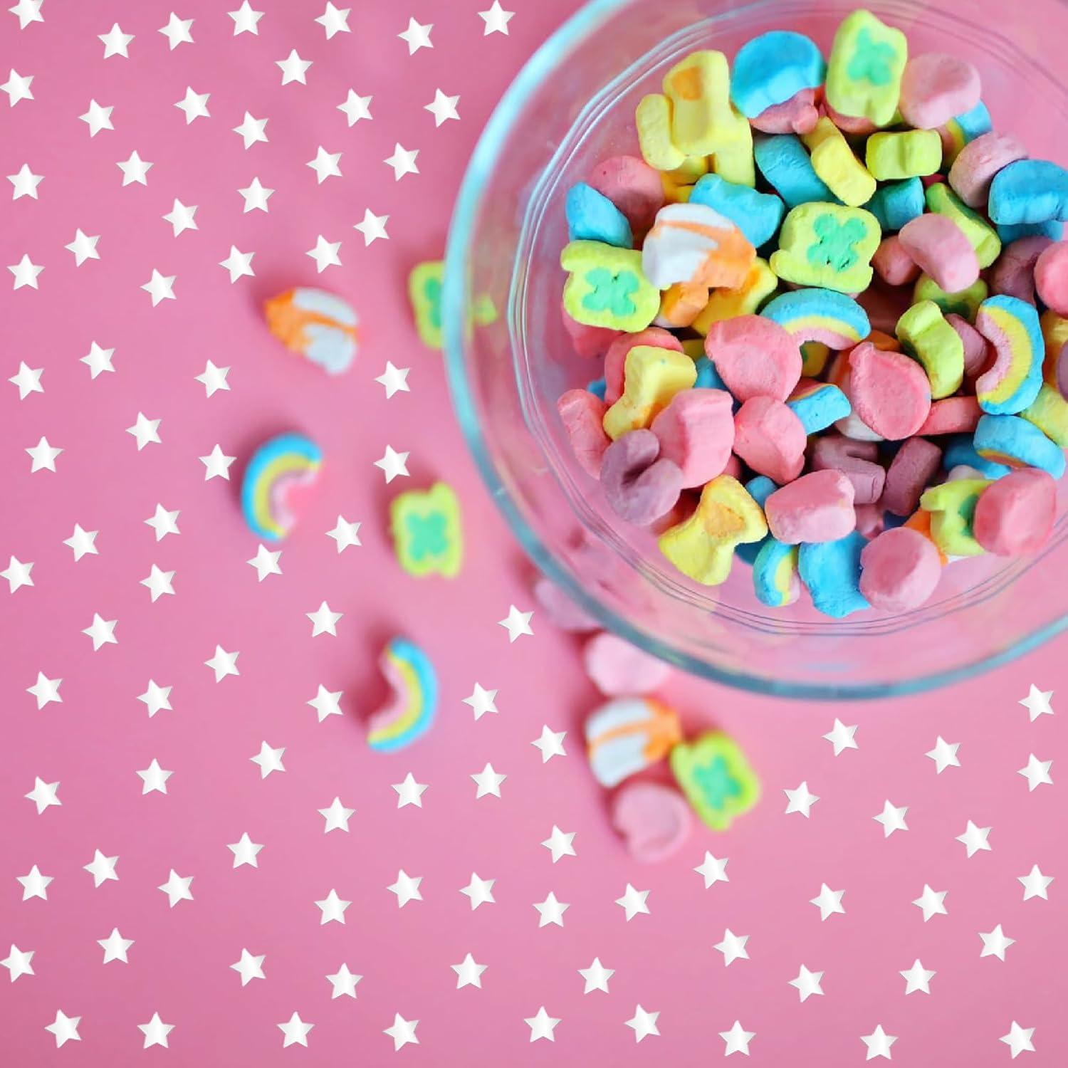 Confeti Estrella JNSAXMI Plateado 1.27 cm 1500 Piezas