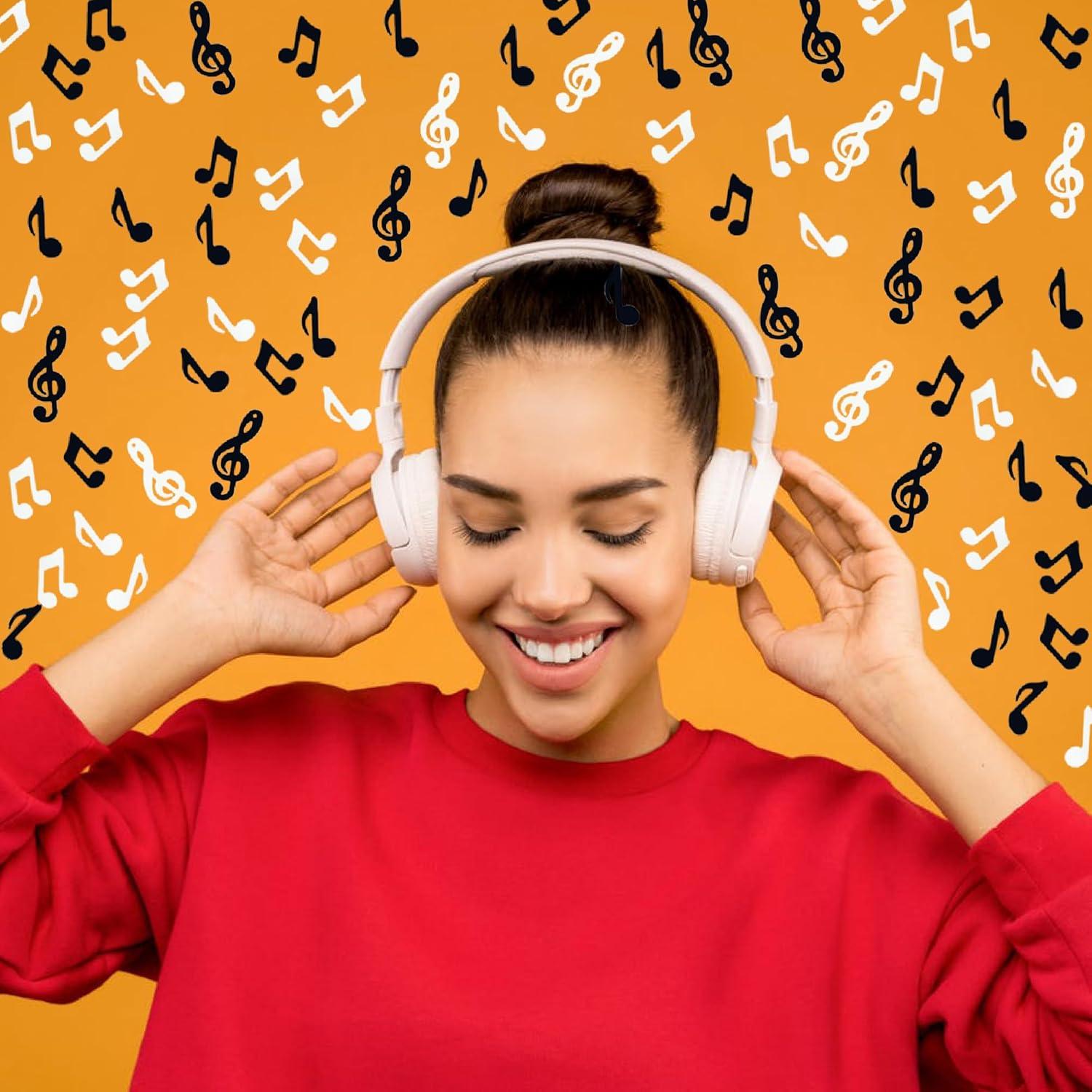 Confeti Musical Metalizado JNSAXMI 900 Piezas 3 Estilos