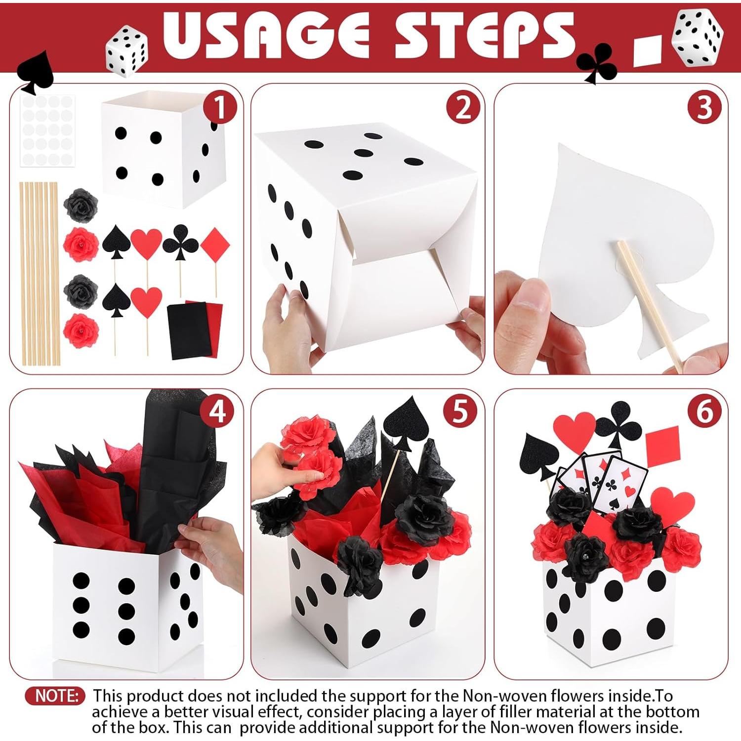 8 Decoraciones de Fiesta Temática de Casino WinnerWhy