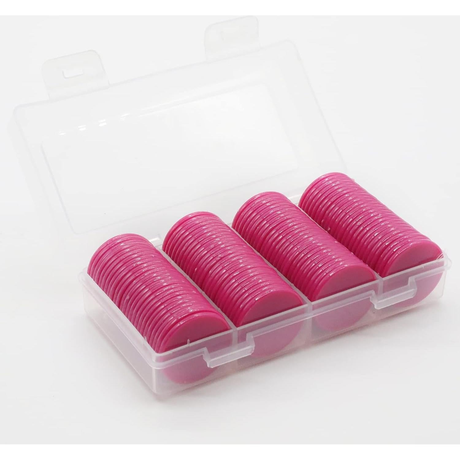 Juego de 100 Fichas de Plástico para Aprendizaje 25mm