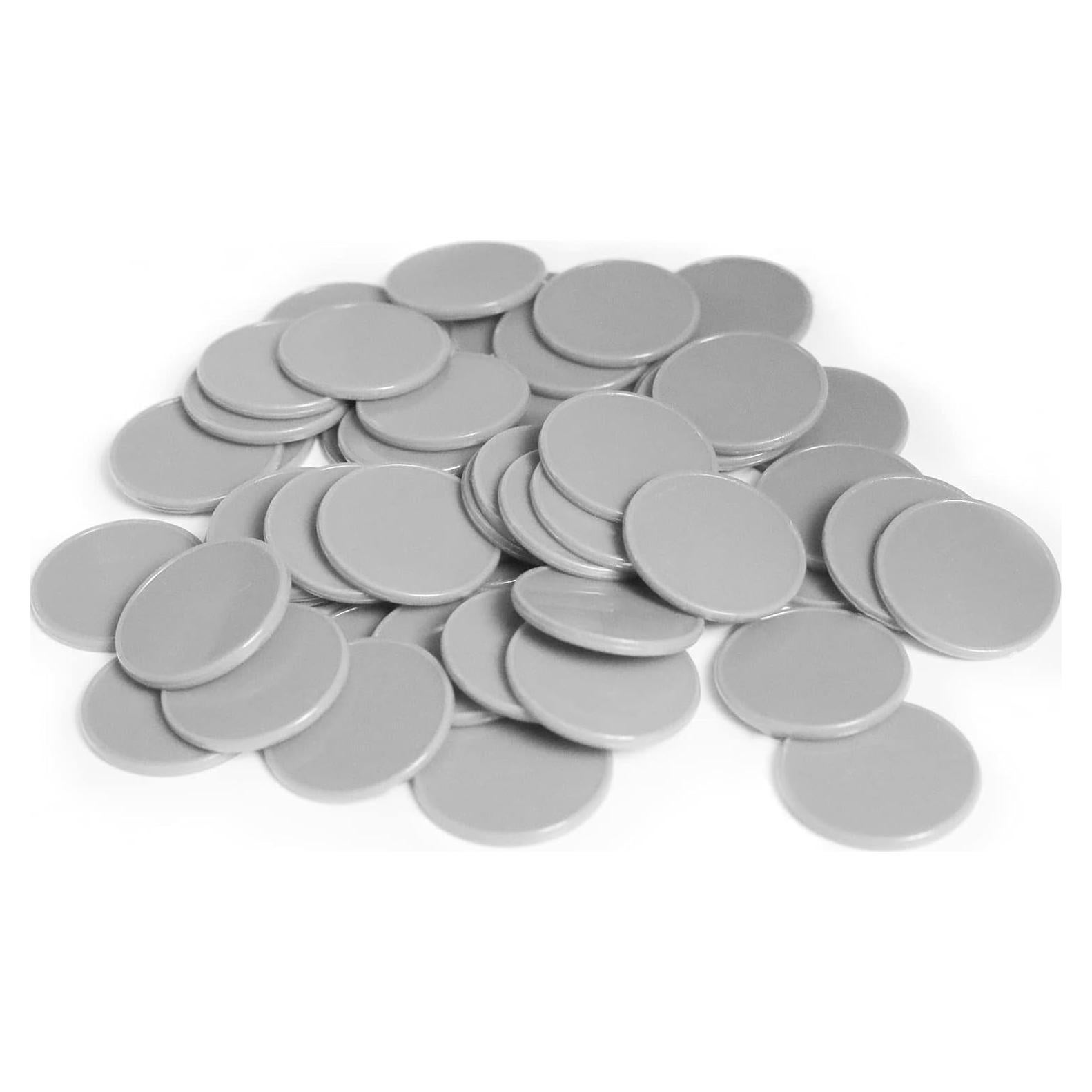 Juego de 100 Fichas de Plástico para Aprendizaje 25 mm