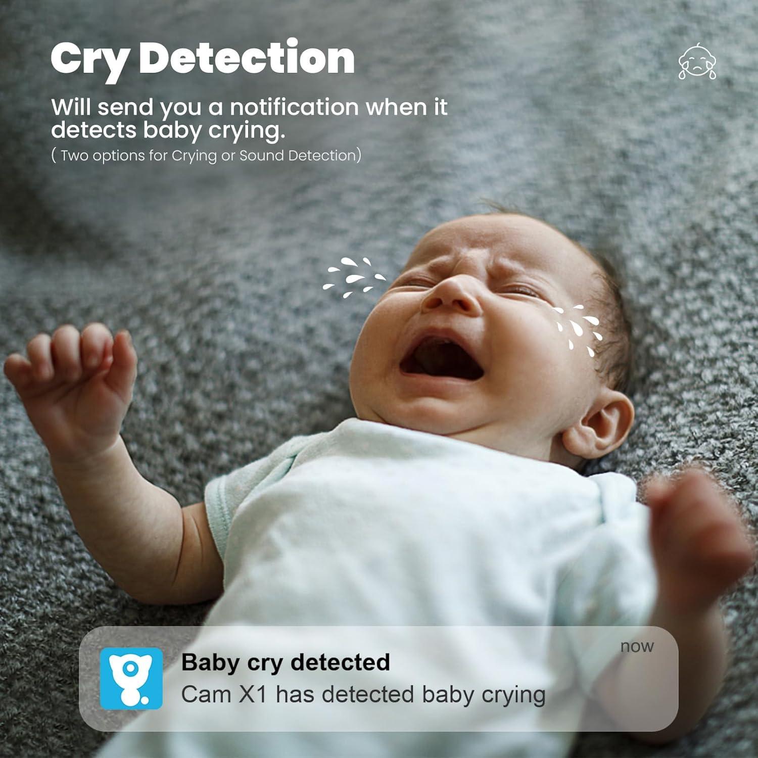 Cámara Interior Little Life 2K 360° con Detección de Movimiento