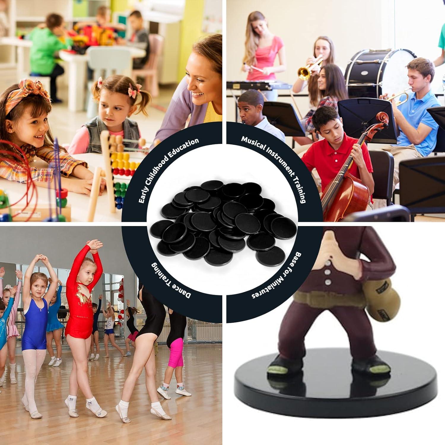 Juego de 100 Fichas de Plástico para Póker con Caja Negra