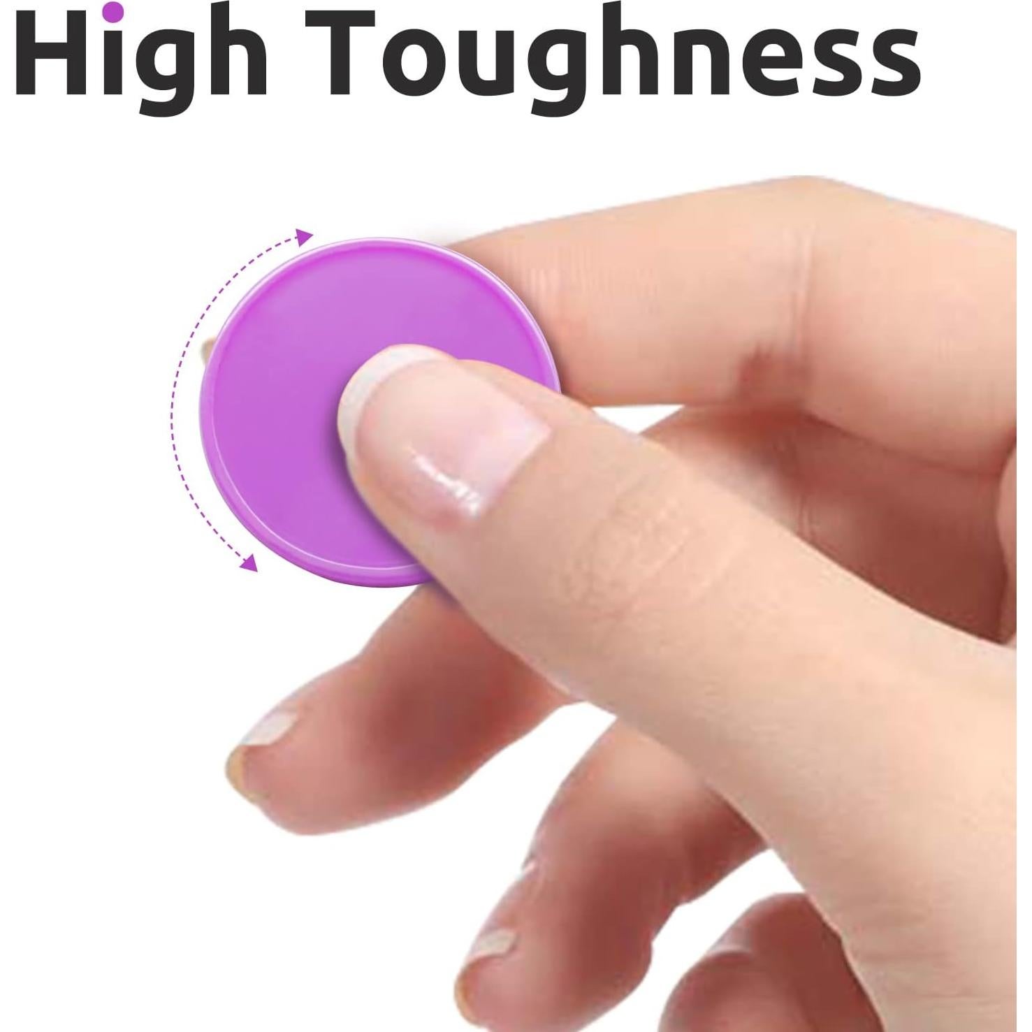 Juego de 100 Fichas de Plástico para Aprendizaje 25 mm