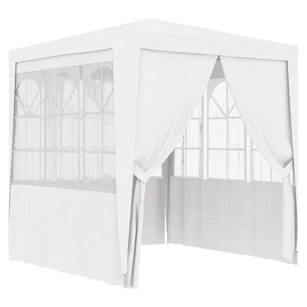 Gazebo Carpa Blanca KTHLBRH 2.01m x 2.01m con Paredes