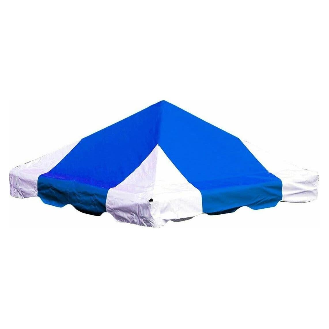 Carpa Superior 10x10 Pies TentandTable Vinilo 16oz Azul/Blanco