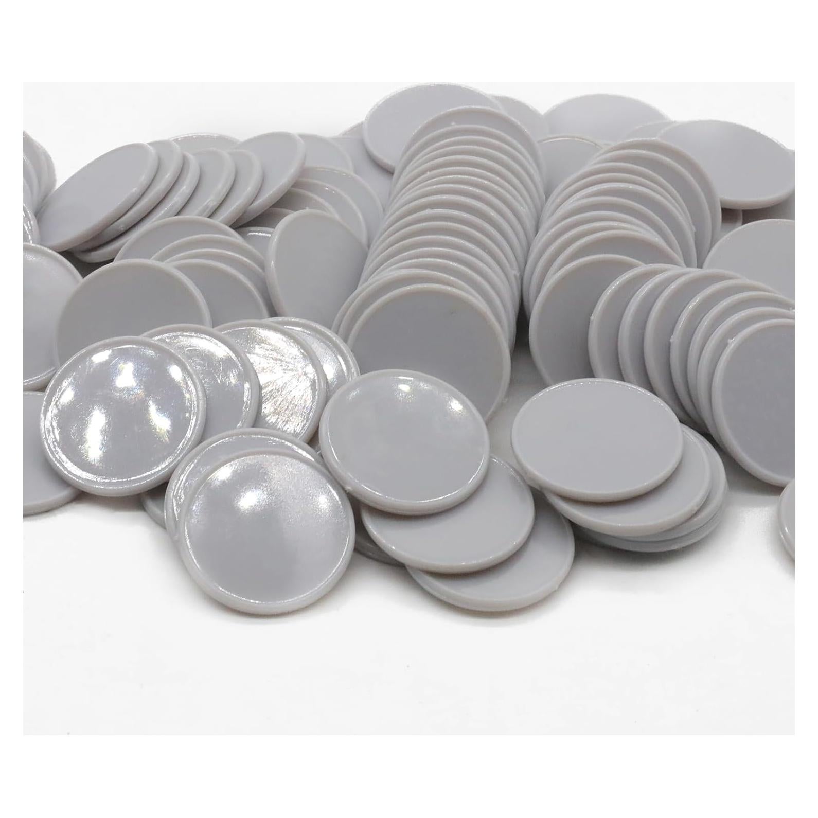 Juego de 100 Fichas de Plástico para Aprendizaje 25 mm