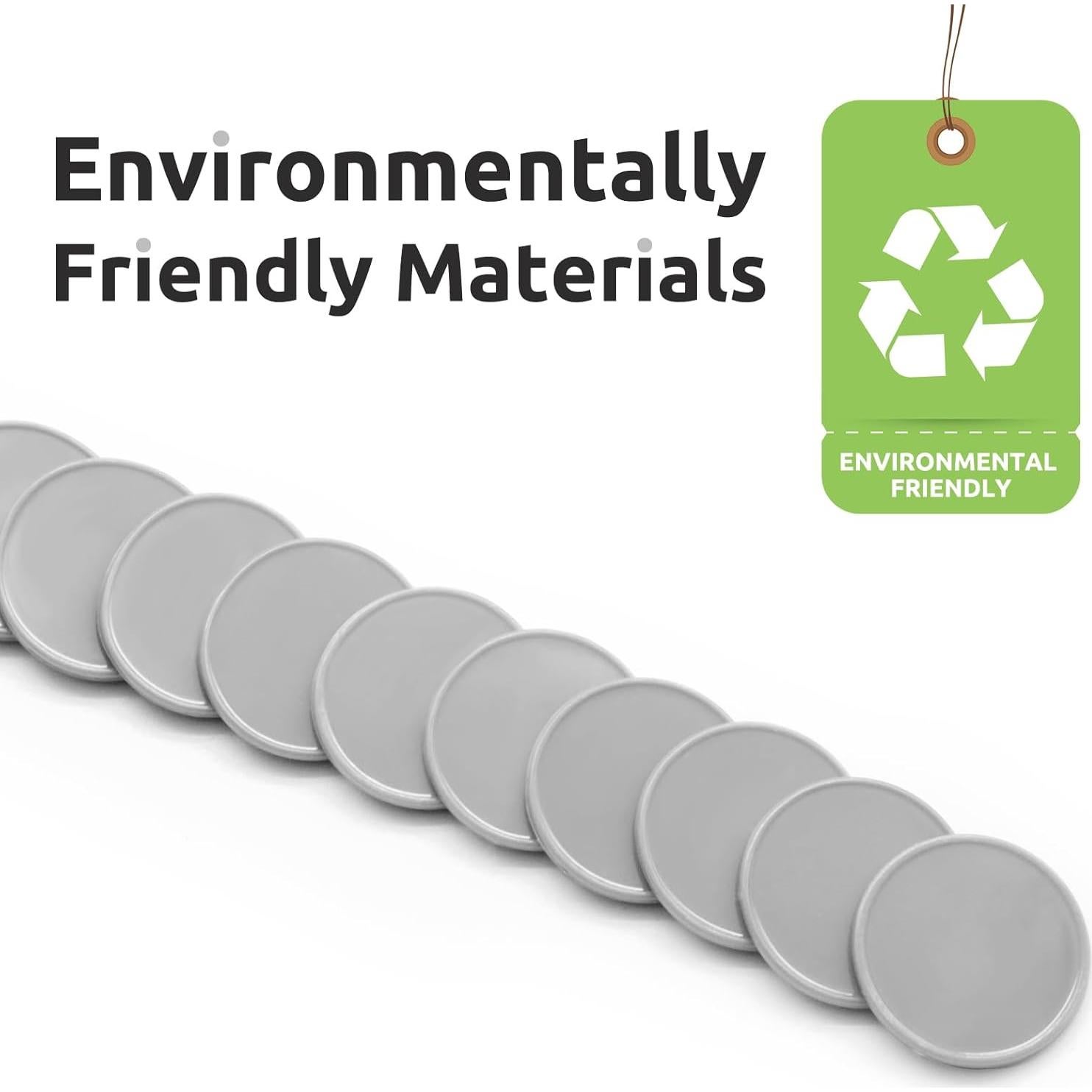 Juego de 100 Fichas de Plástico para Aprendizaje 25 mm