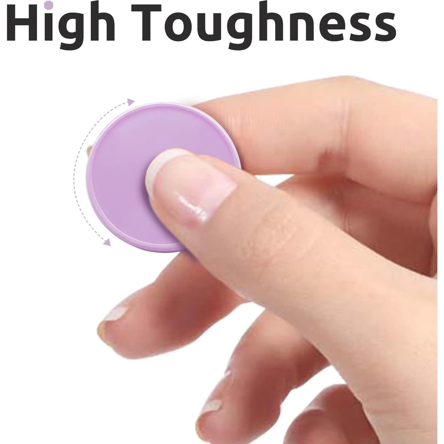 Juego de 100 Fichas de Plástico Cardo 25 mm para Aprendizaje