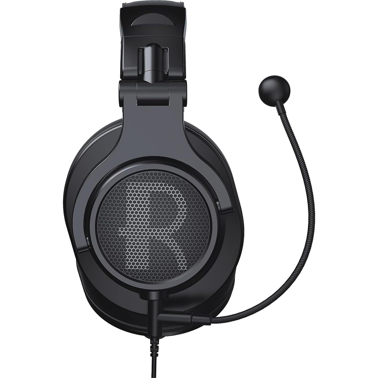 Auriculares Prosonic DJ2-KG con micrófono boom y control de volumen