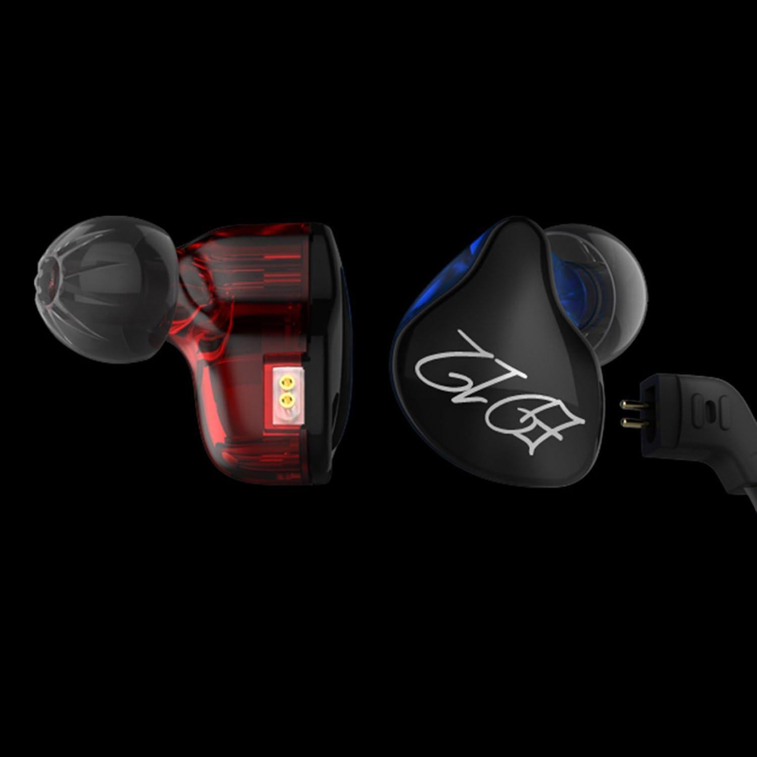 Auriculares in-ear KZ ED12 con conector 3.5mm, negro