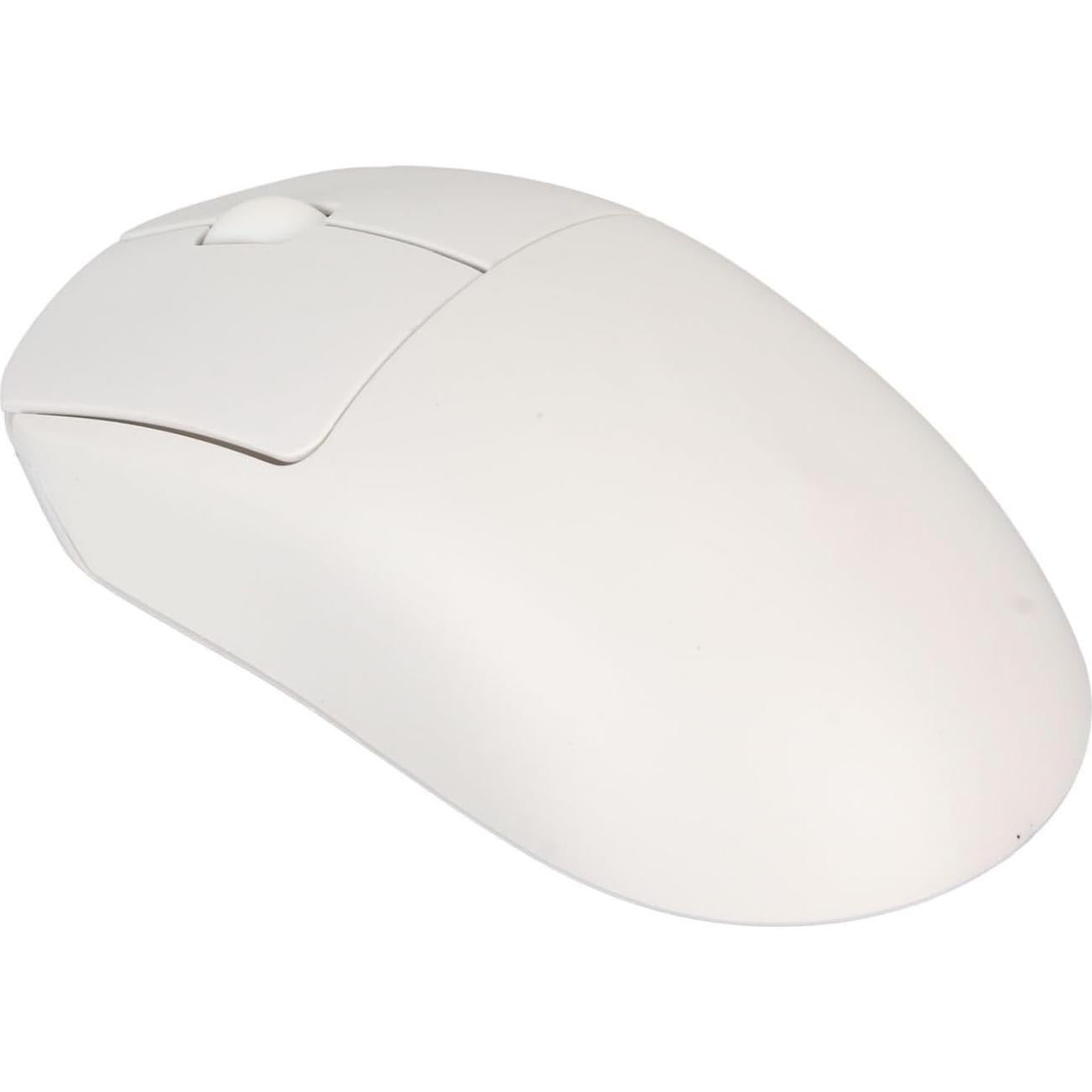Ratón Gaming Zunate 1200 DPI Inalámbrico Ergonomico Blanco