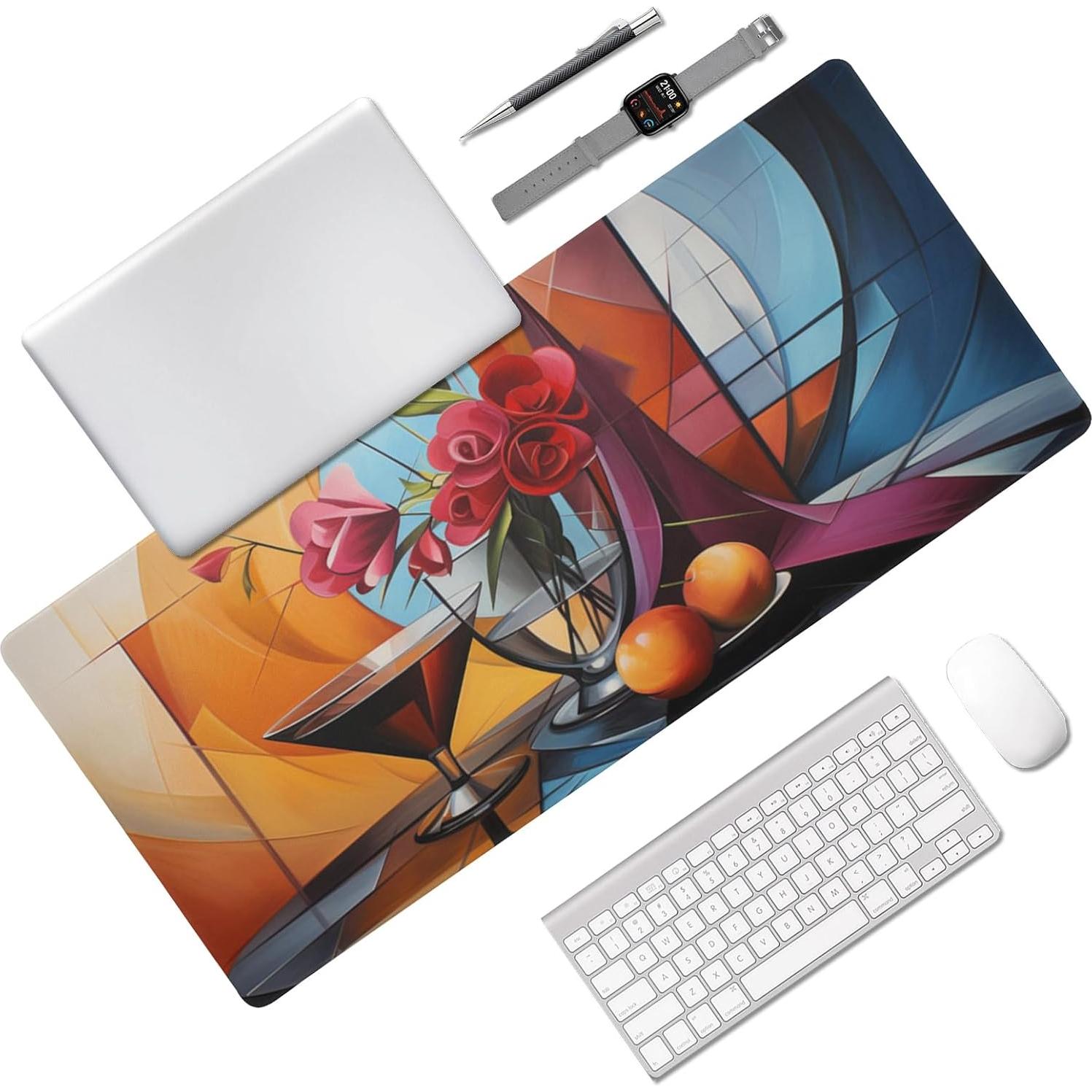 Alfombrilla de Ratón DNOVING Abstracta 88.9 x 40.6 cm Antideslizante